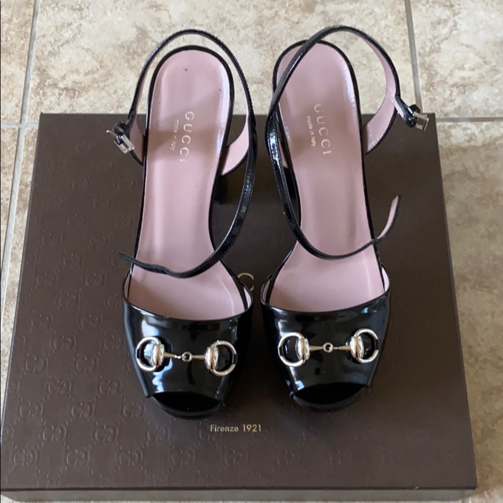 Gucci platform sandals